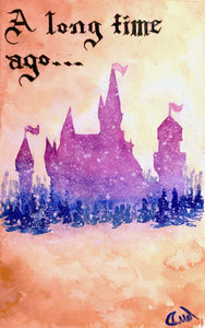 Storybook Fantasy Castle (Print)