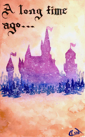 Storybook Fantasy Castle (Print)