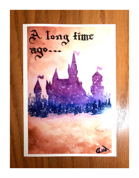 Storybook Fantasy Castle (Print)