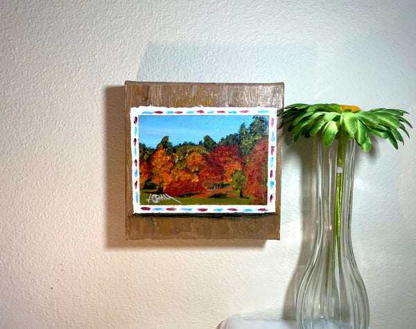 Postcard Forest Painting