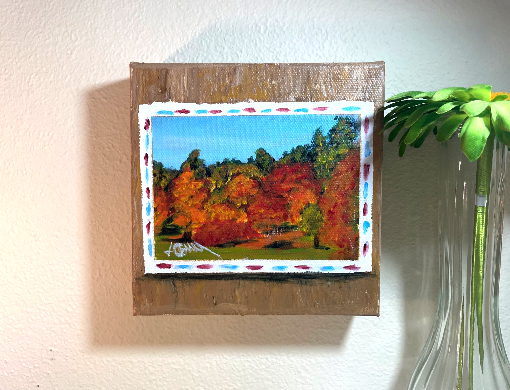 Postcard Forest Painting